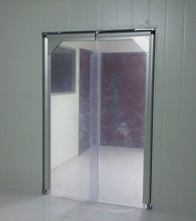 PVC See THRU Swing Door